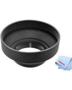 Tronixpro 67mm Pro Series Soft Rubber Lens Hood for Canon EF 100mm f/2.8L Macro is USM Lens, Canon 18-135mm f/3.5-5.6 EF-S is STM Lens, Canon EF 70-300mm f/4-5.6L is USM Lens