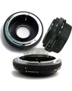 Bower Lens Adapter FD Manual Focus to Canon EOS Auto Focus Cameras (Only Works Manually)