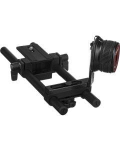 Opteka FF-240 Gearless Follow Focus Rig with 15mm Rail Kit for Digital SLR Cameras