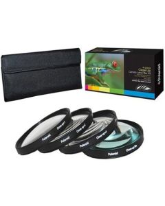PLR Optics 62MM +1 +2 +4 +10 Close-Up Macro Filter Set with Pouch For The Nikon D40, D40x, D50, D60, D70, D80, D90, D100, D200, D300, D3, D3S, D700, D3000, D5000, D3100, D3200, D7000, D5100, D4, D800, D800E, D600 Digital SLR Cameras & For The Canon Digit