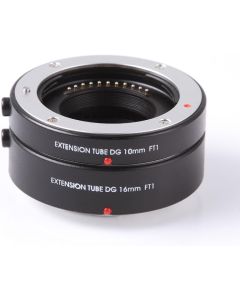 FOTGA Auto Focus Macro Extension Tube 10mm+16mm Set for Olympus Panasonic Micro Four Thirds M4/3 MFT Mount GH2 GH3/4 GH5 GH5s E-PM1 E-PM2 E-PL1 E-PL2/3 E-PL7/8/9/10 PEN-F E-M10 Mark II III DSLR Camera