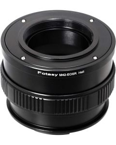 Fotasy M42 Lens to Cannon RF Mount Helicoid Adapter, M42 EOS R Macro Focusing Helicoid Extention Tube, fits 42mm Screw Mount, Compatible with Canon RF Mirrorless Camera EOS R RP Ra R3 R5 R6 R7 R10