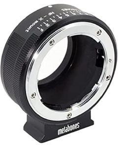 Metabones Nikon G Lens to Fujifilm X-Mount Camera Lens Mount Adapter, Matte Black