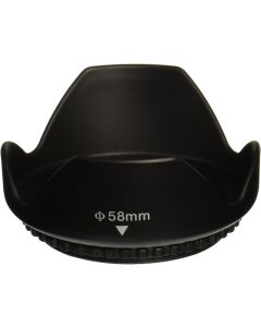 Vivitar 58mm Pro Digital Tulip Hard Lens Hood