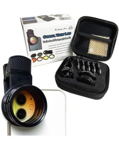 Coral View Lens Professional Photography 10 in 1 Kit 2inch Large Reef Lenses